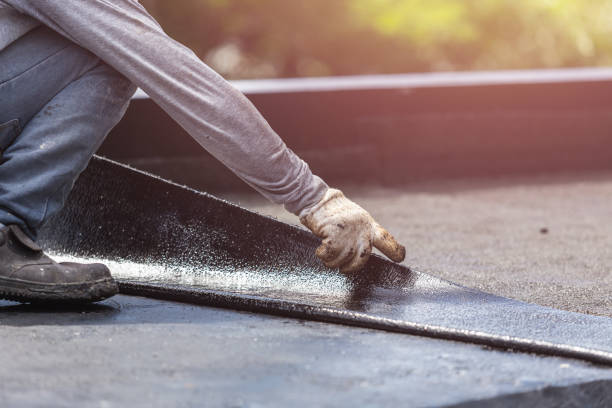 Professional Exterior Waterproofing technician working in Campbellsburg, KY
